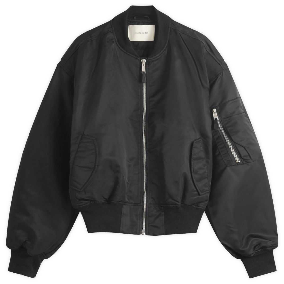 entire studios A-4 bomber ジャケット　IRON M Entire Studios Men's A-4 Bomber Jacket in Iron Entire Studios