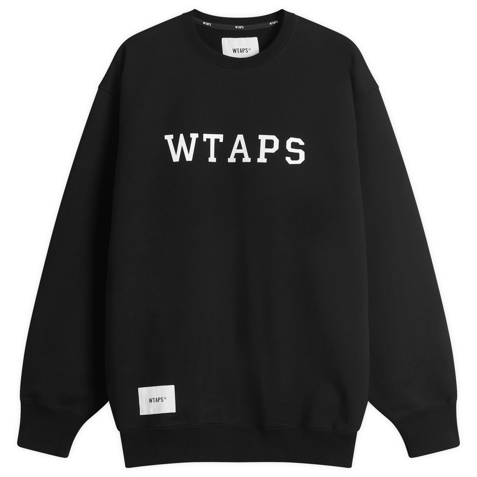 トップス WTAPS ACADEMY BLACK WTAPS Academy Logo Sweatshirt Black | END. (US)