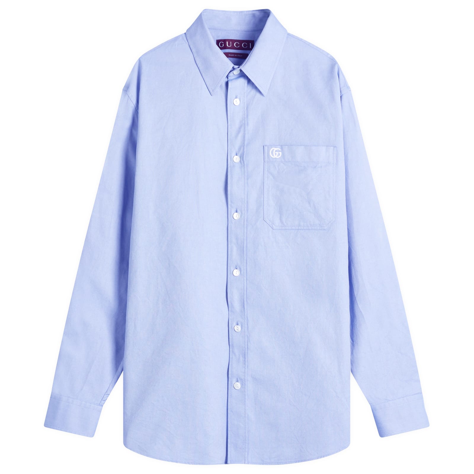 Gucci Polyester Twill Shirt With Clamp 841624zat43 2518 main image 0