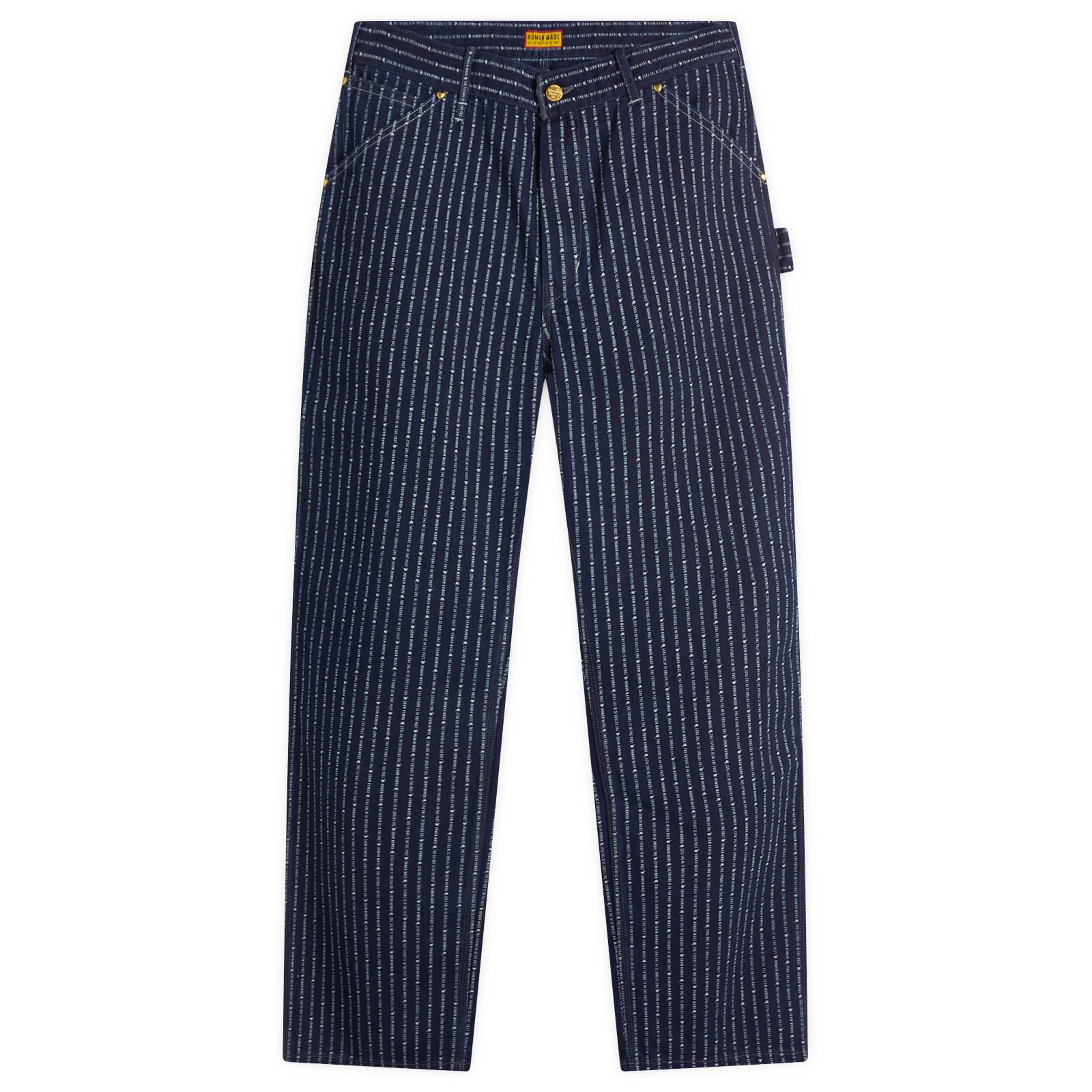 Human Made Men's Wabash Denim Work Pants Indigo - Curated Menswear