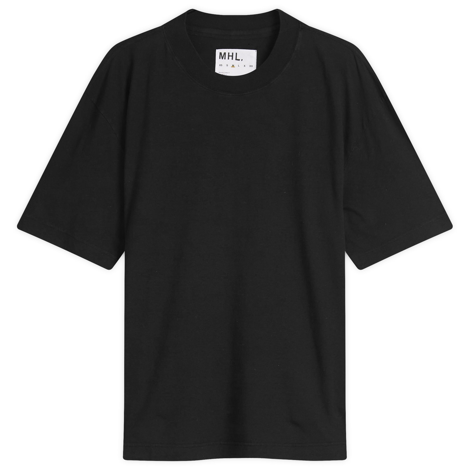 MHL by Margaret Howell Men's Simple T-Shirt Black - Curated