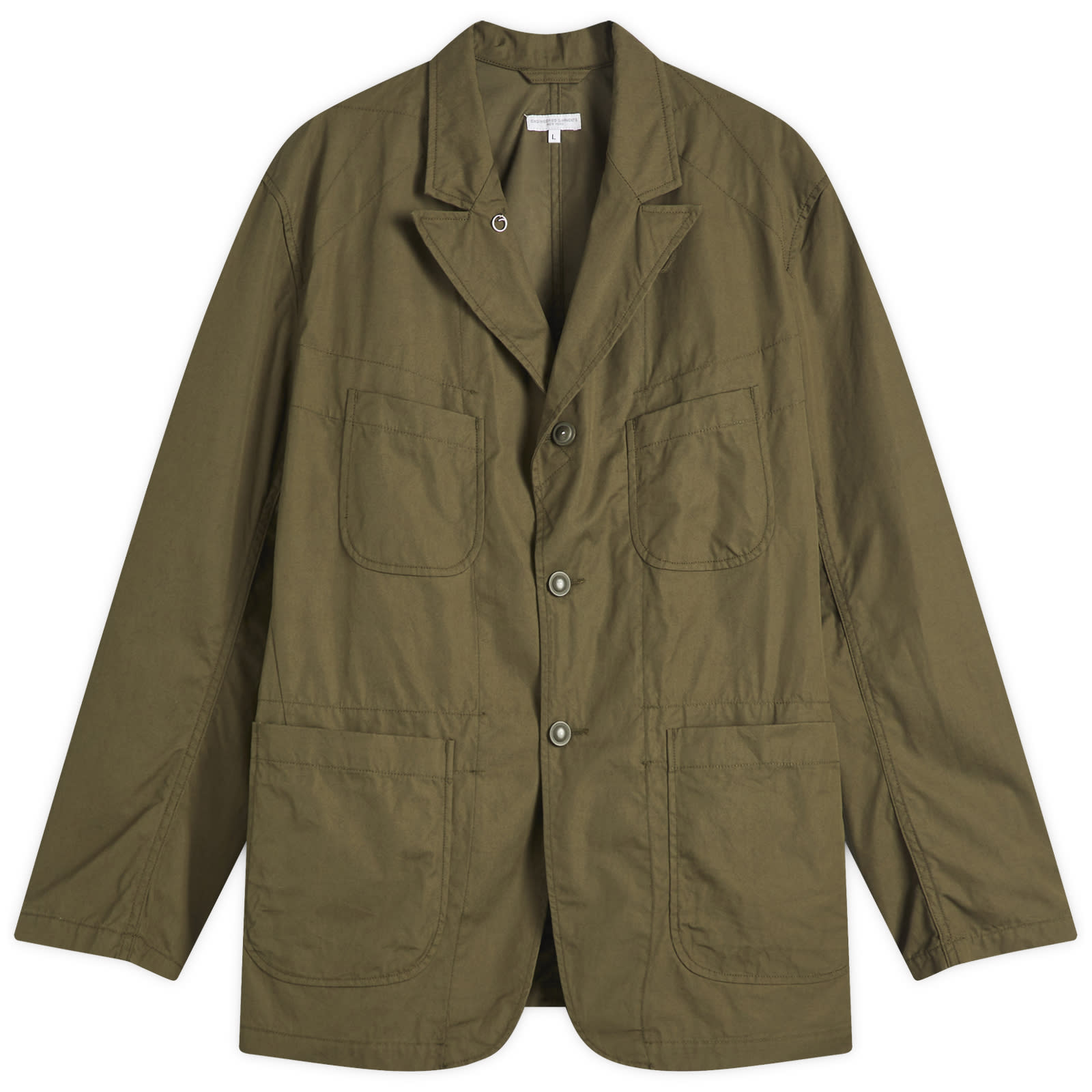 ENGINEERED GARMENTS Bedford Jacket-8W Corduroy Chestnut S 19aw Engineered Garments Bedford Jacket, Olive \u2013 Glasswing