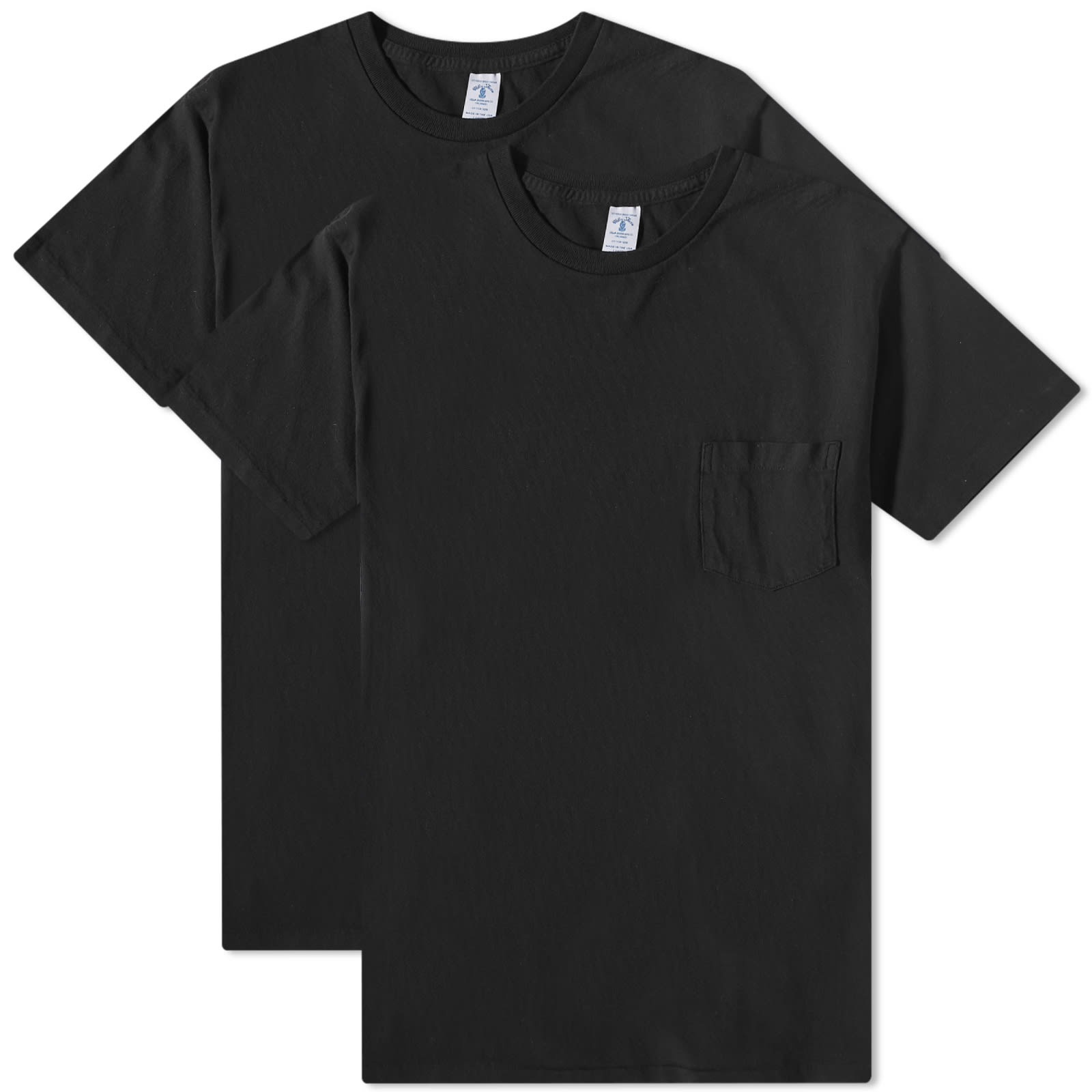 Velva Sheen 2 Pack Pocket TShirt Black END. (GB)