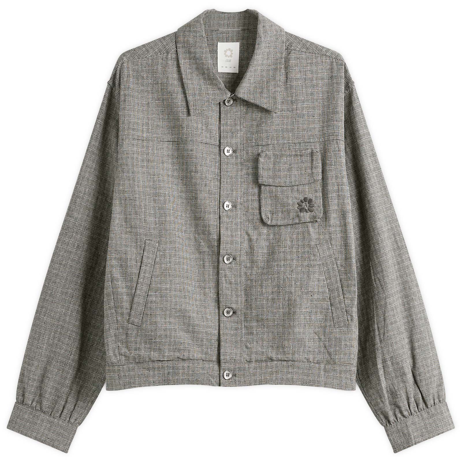 Gander — Gander Men's Pennine Shirt in Speckled Black, Size Large