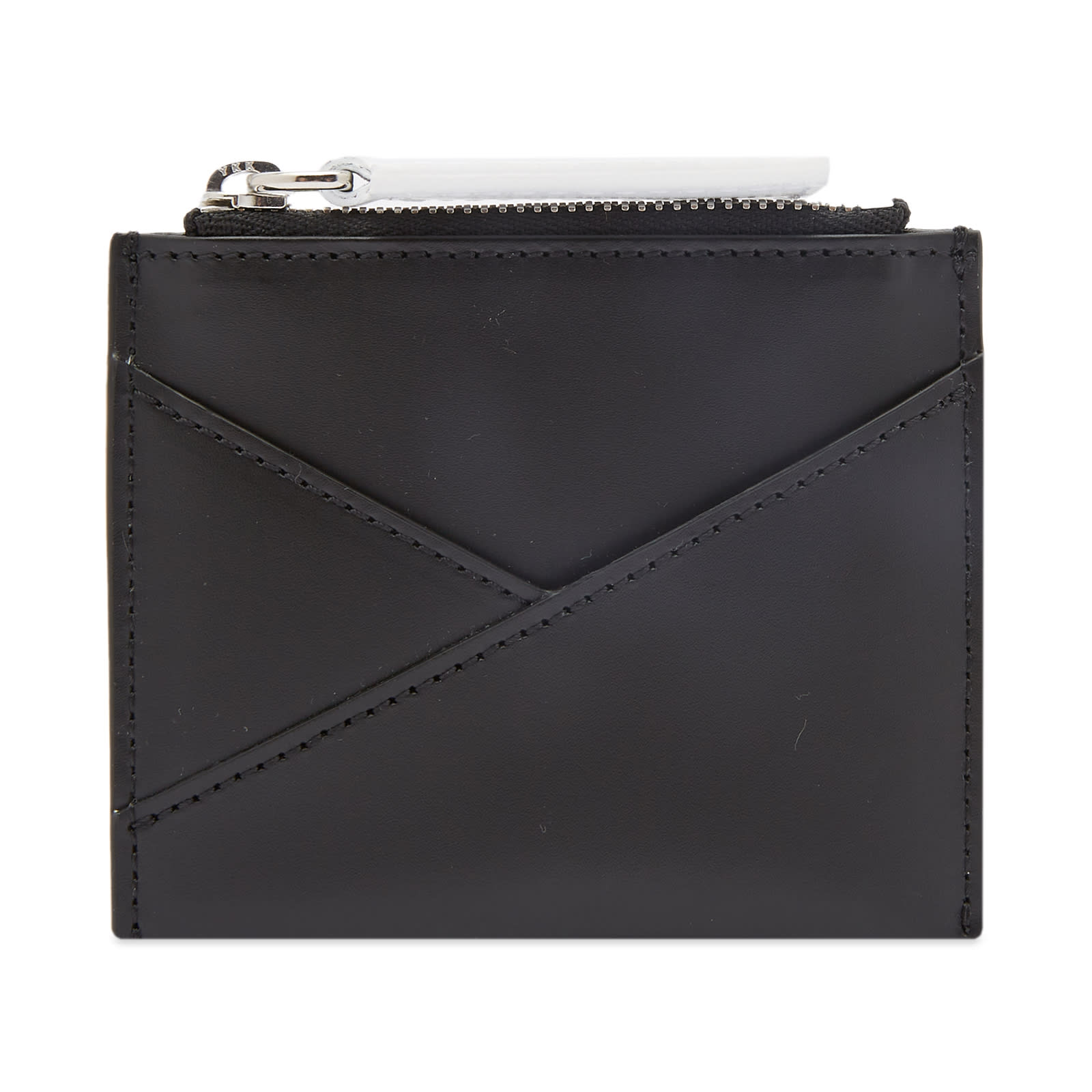MM6 Maison Margiela Crossover Calf Leather Zip Cardholder