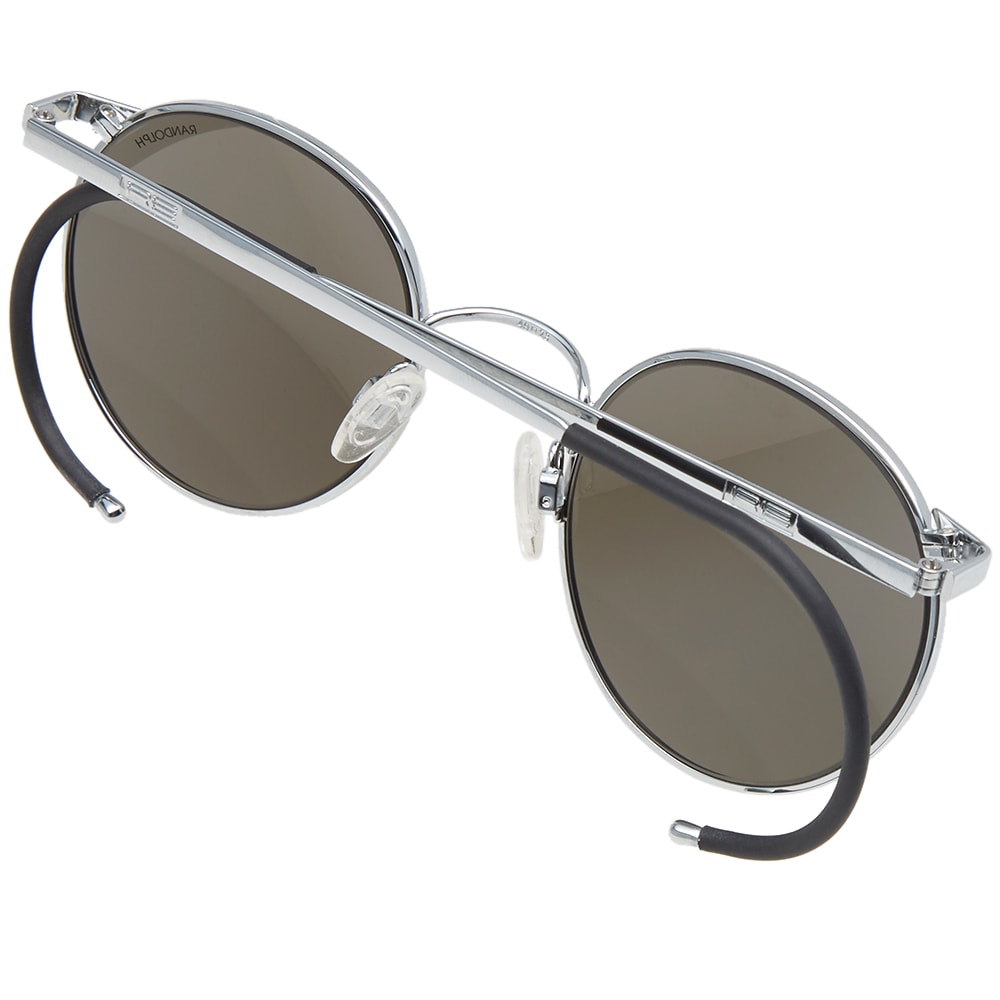 Randolph Engineering P3 Sunglasses Bright Chrome & Grey END.