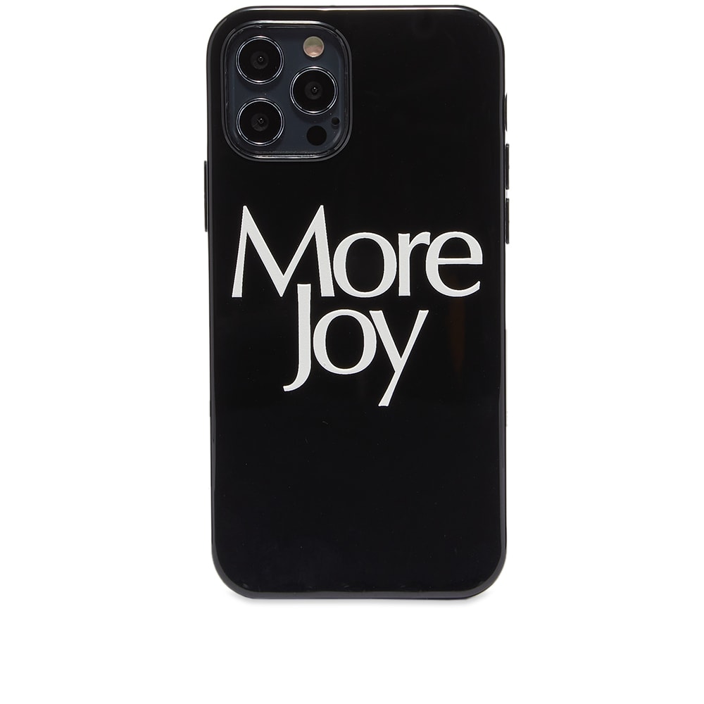 More Joy iPhone 12 Case Black END. (UK)