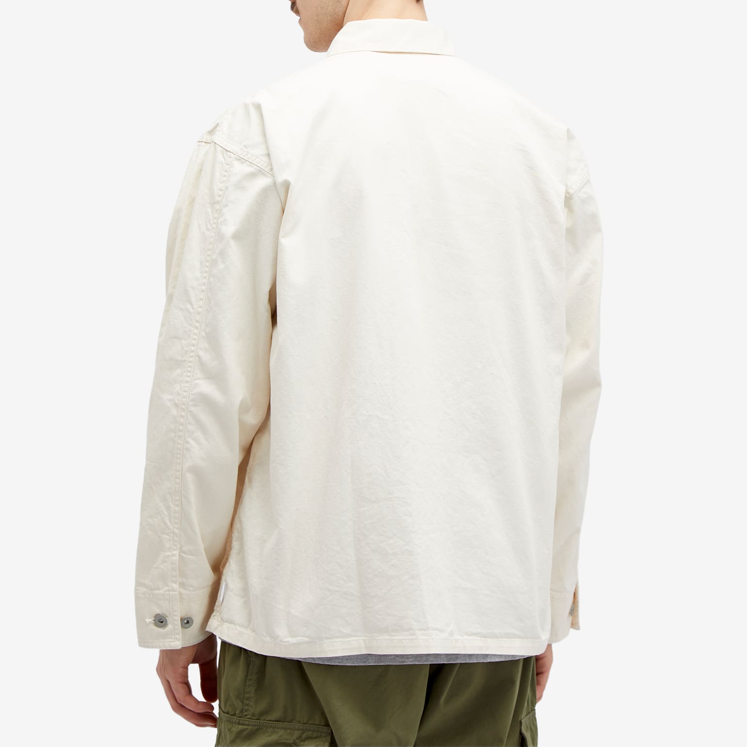 Neighborhood Men's Coverall Jacket White - Curated Menswear
