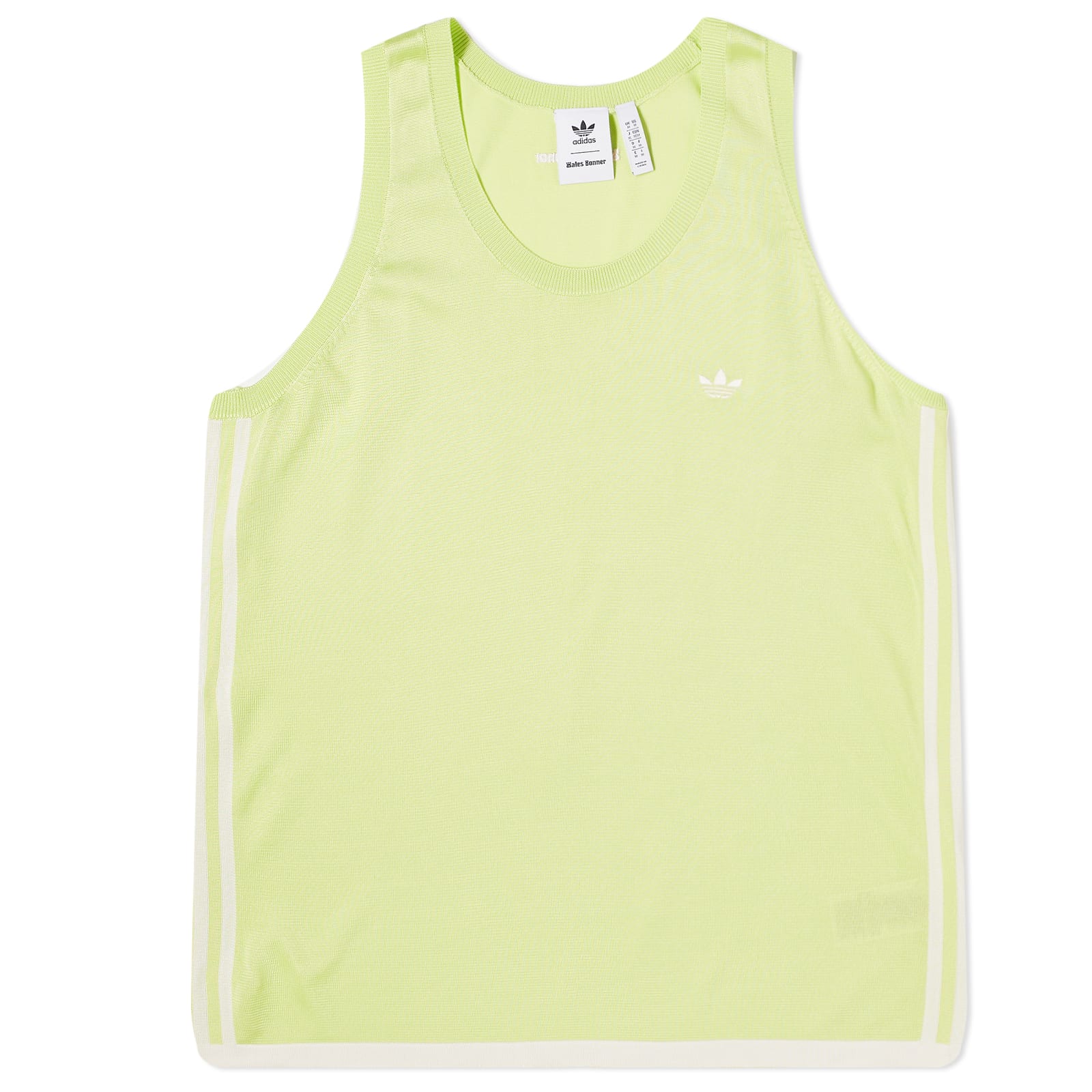 Adidas Unisex Yellow X Wales Bonner Knit Vest