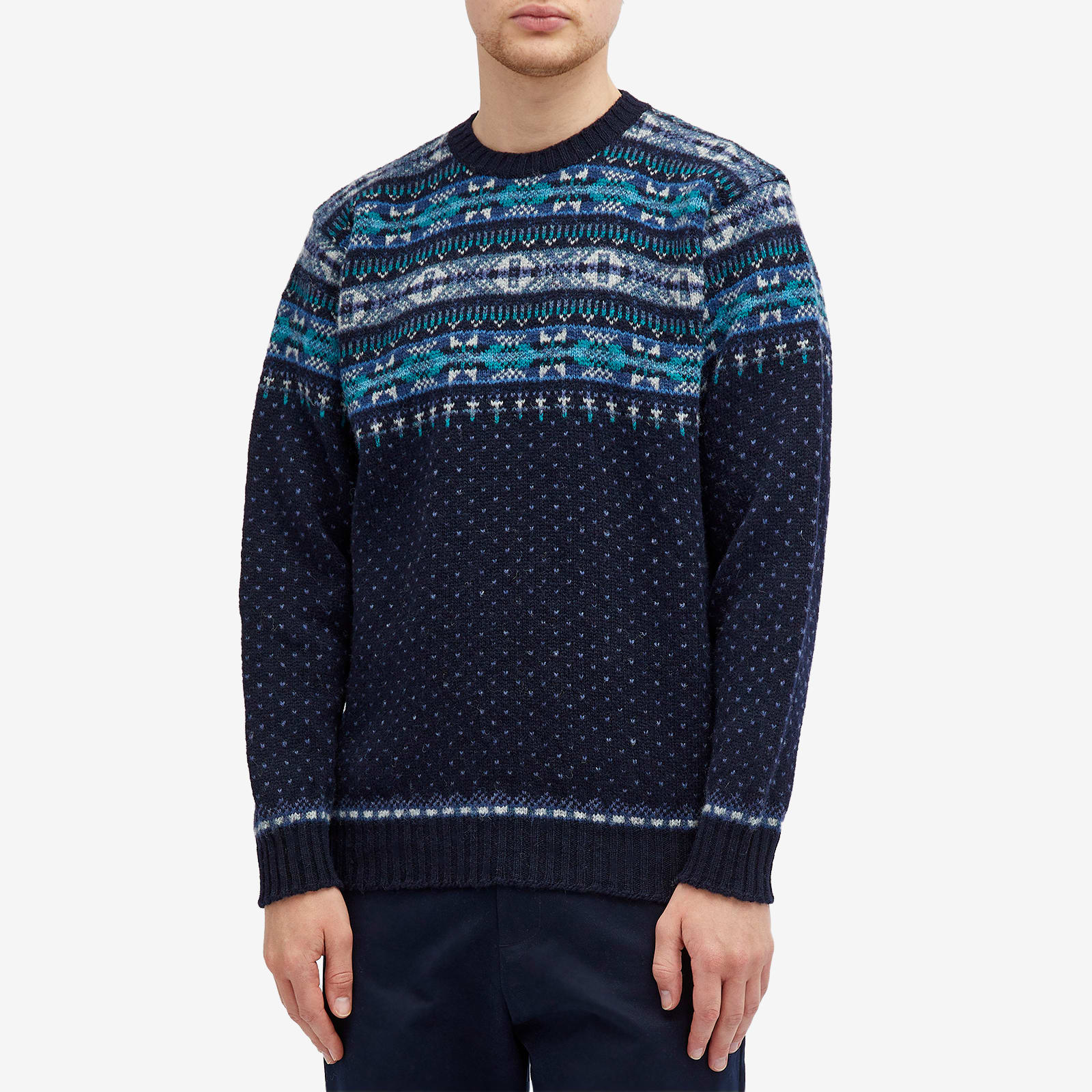 Jamiesons of Shetland Jamieson's of Shetland Nordic Fair Isle Crew