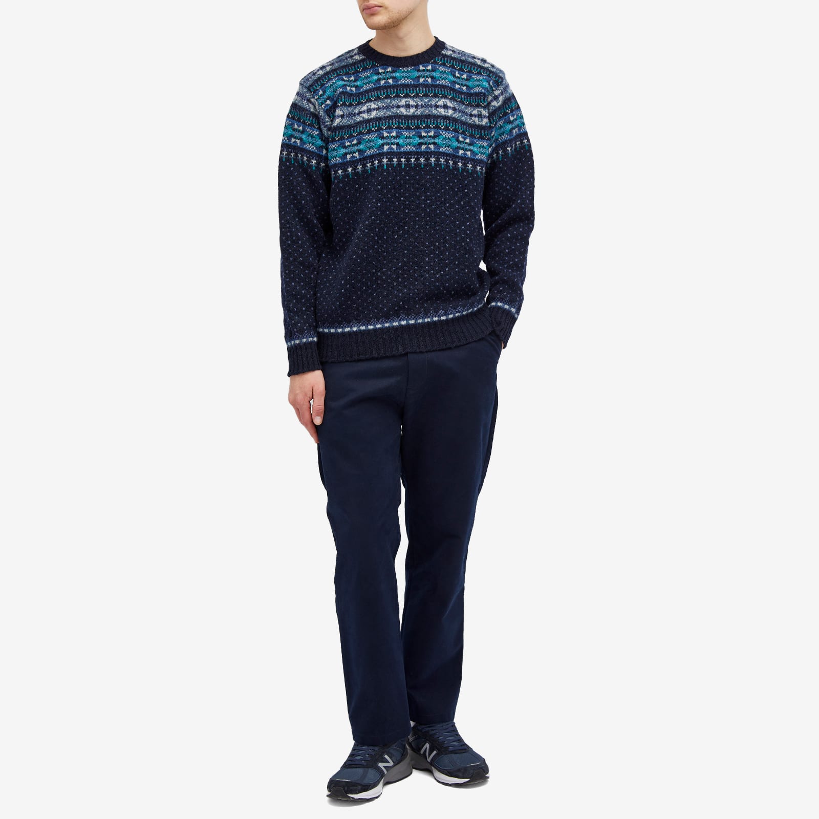 Jamiesons of Shetland Jamieson's of Shetland Nordic Fair Isle Crew