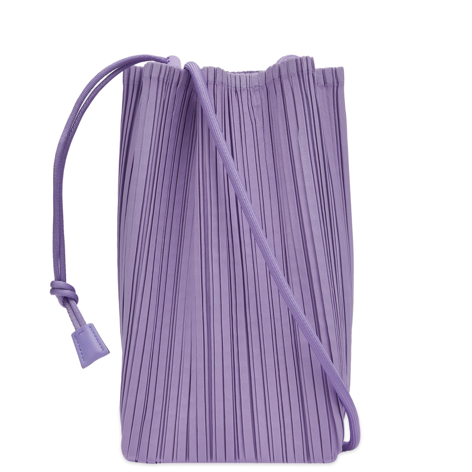 Pleats Please Issey Miyake Bias Pleats Waist Bag in Purple