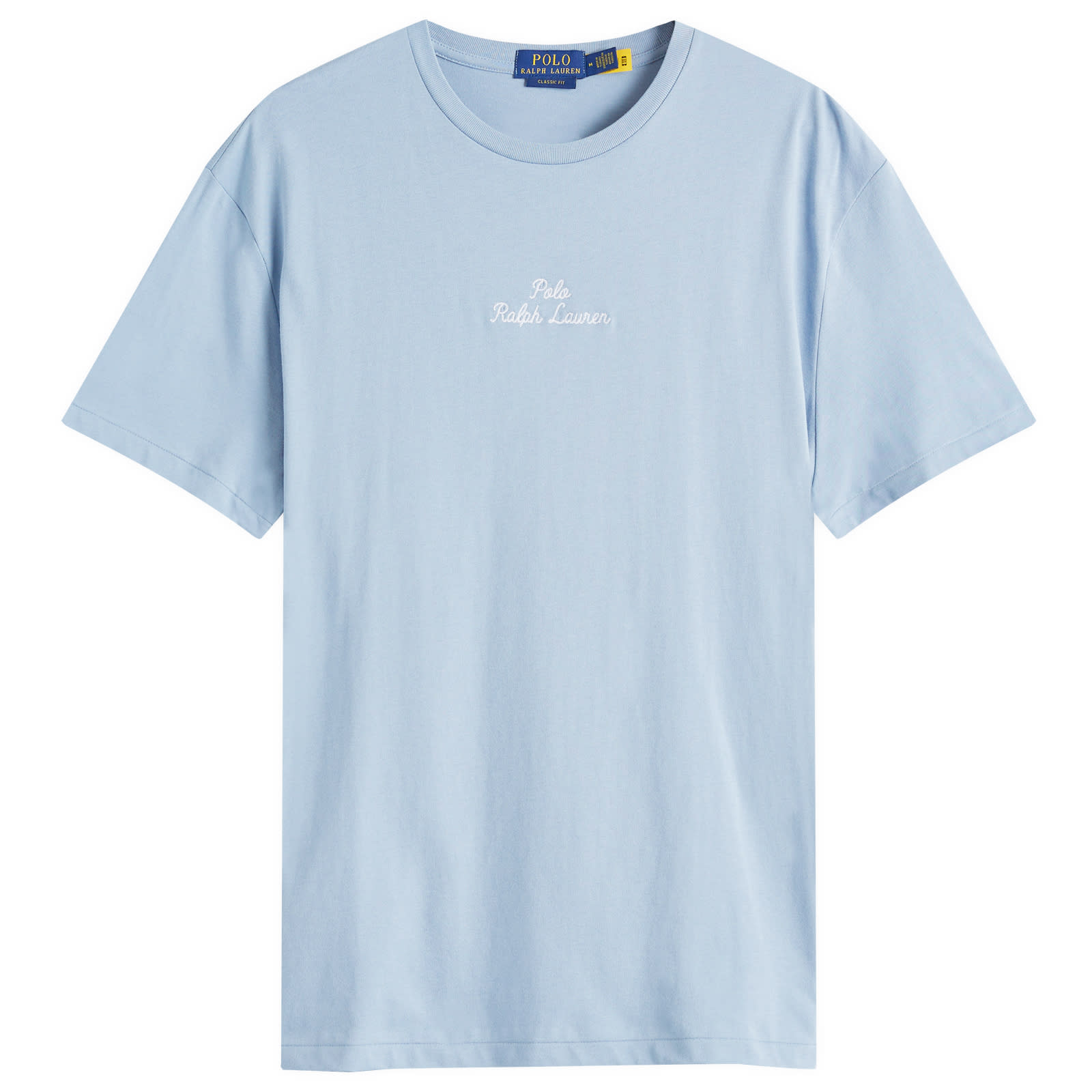 【送料関税込】Polo Ralph Lauren Chain Stitch Logo T-Shirt Polo Ralph Lauren Chain Stitch Logo T-Shirt Polo Black | END