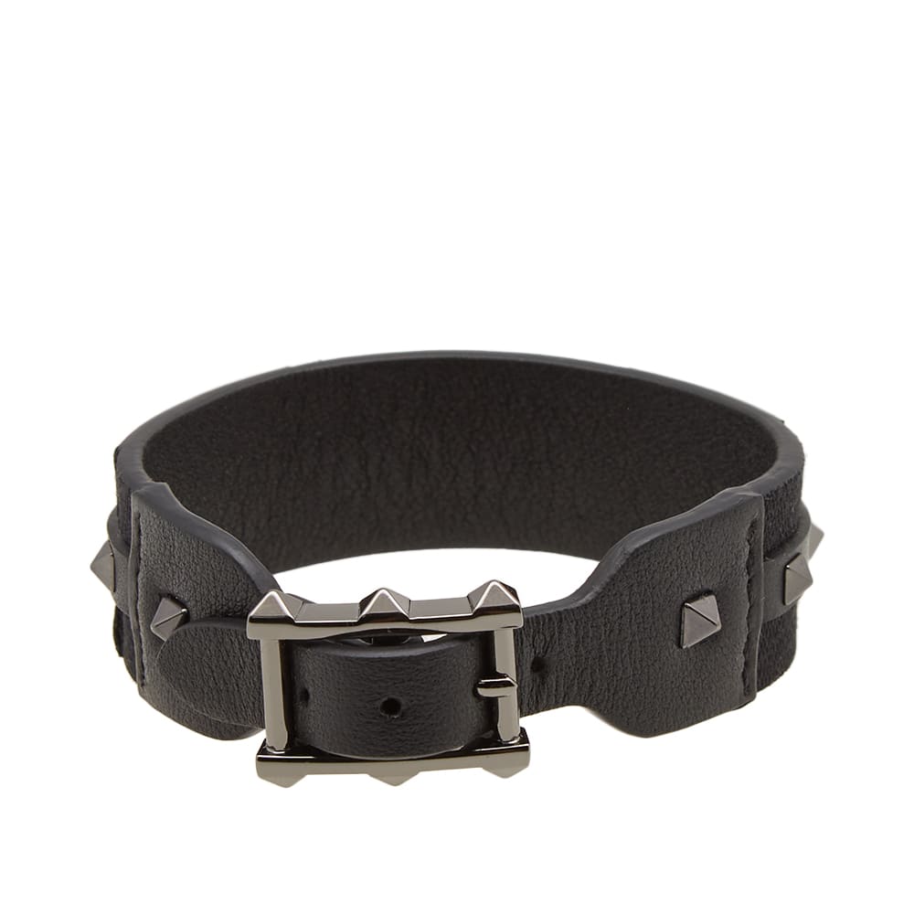 Valentino Rockstud Camo Bracelet Black | END. (US)