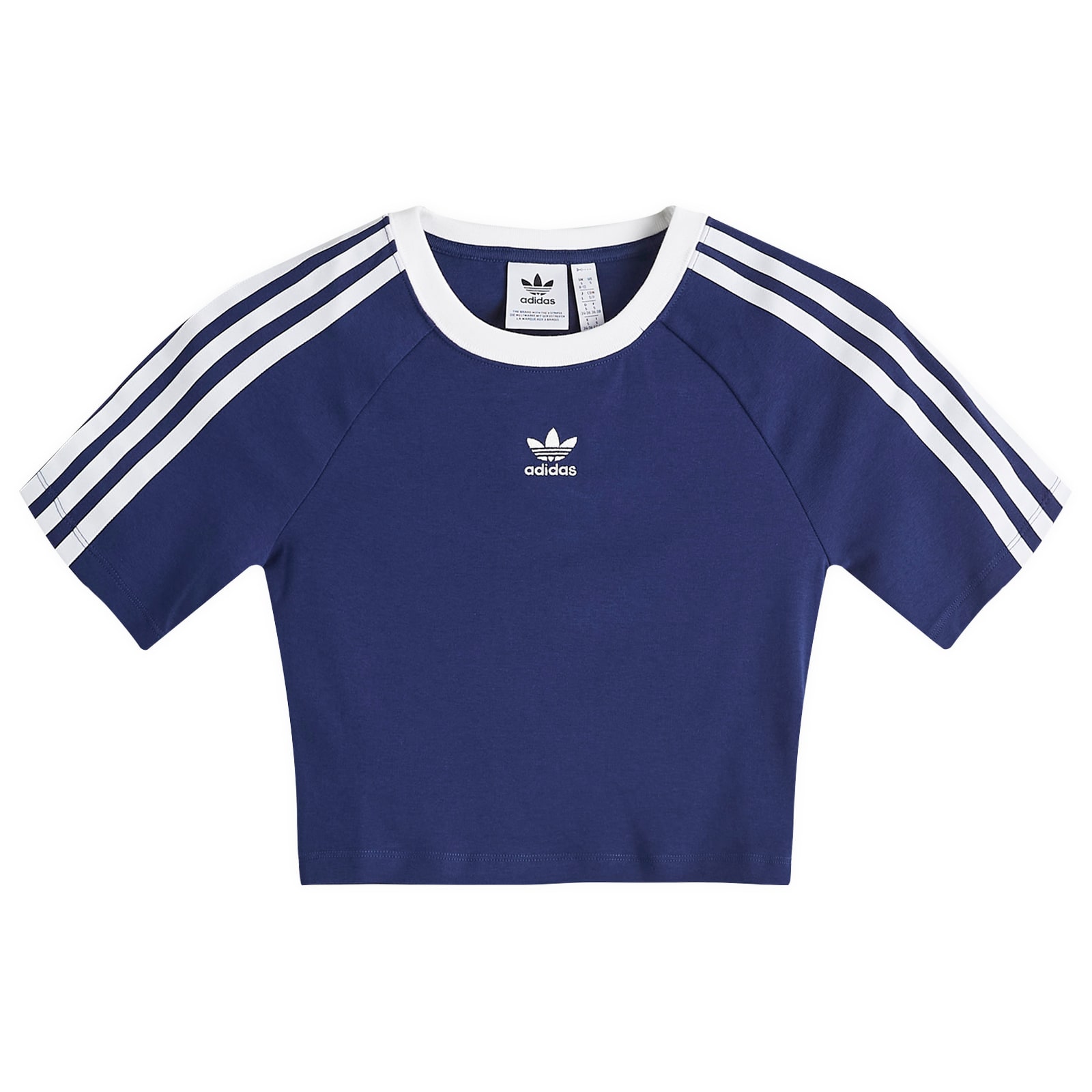 Striped baby T-shirt with logo main image 0