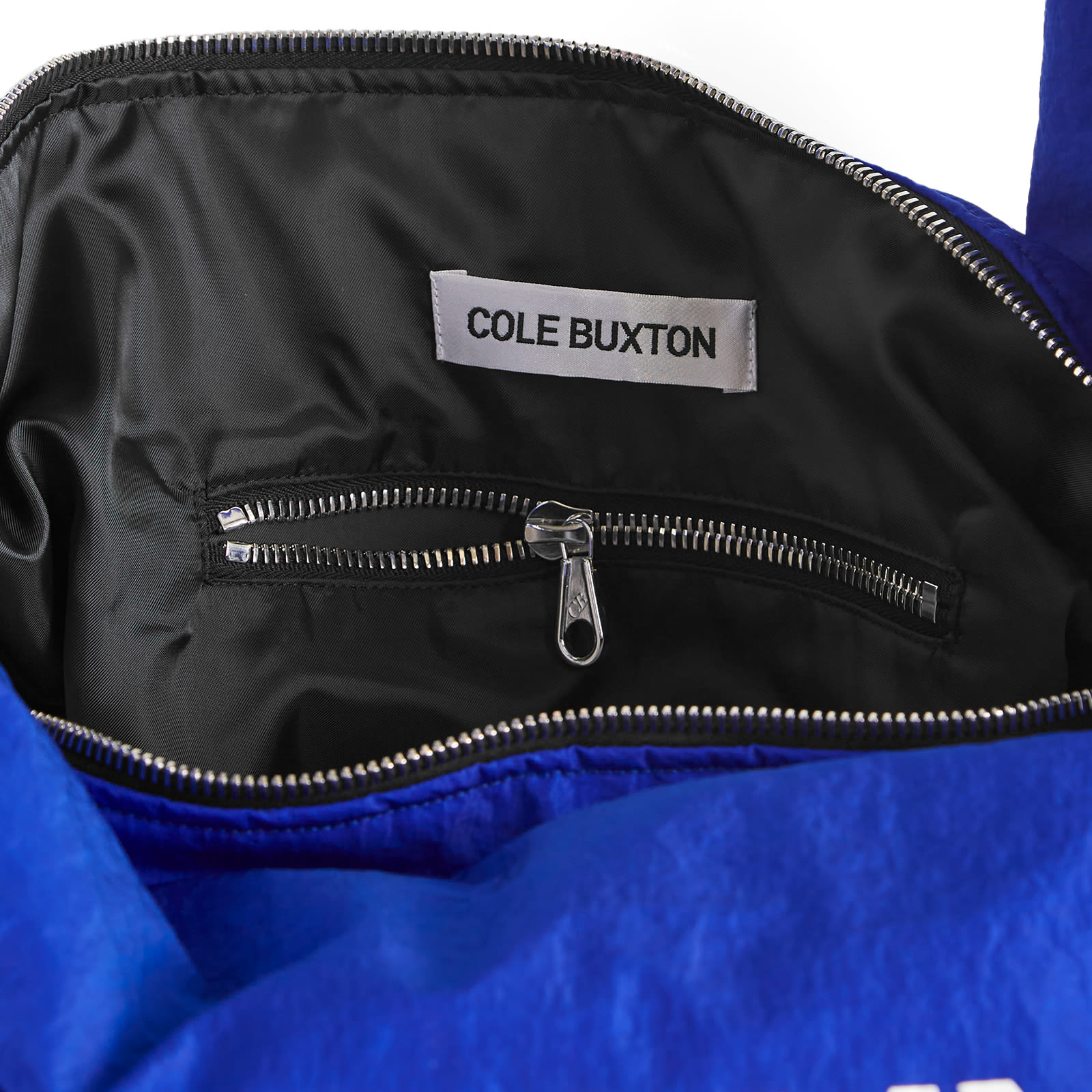 Cole Buxton Men's Nylon Oversized Sling Bag Cobalt Blue