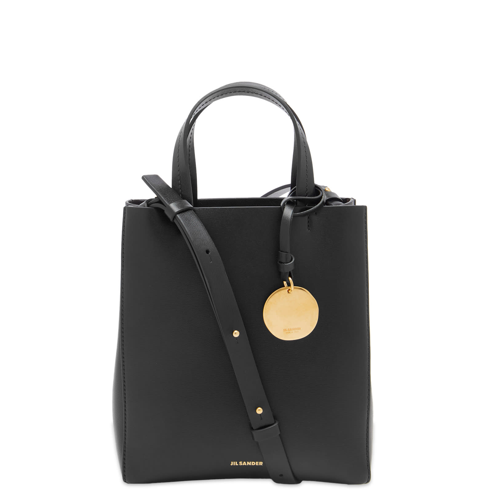 トートバッグ Jil Sander FW24 BAG WITH LOGO (J07WC0029_P4840001) Jil Sander] Tote Bag Logo Canvas Book Tote Medium J07Wc0023