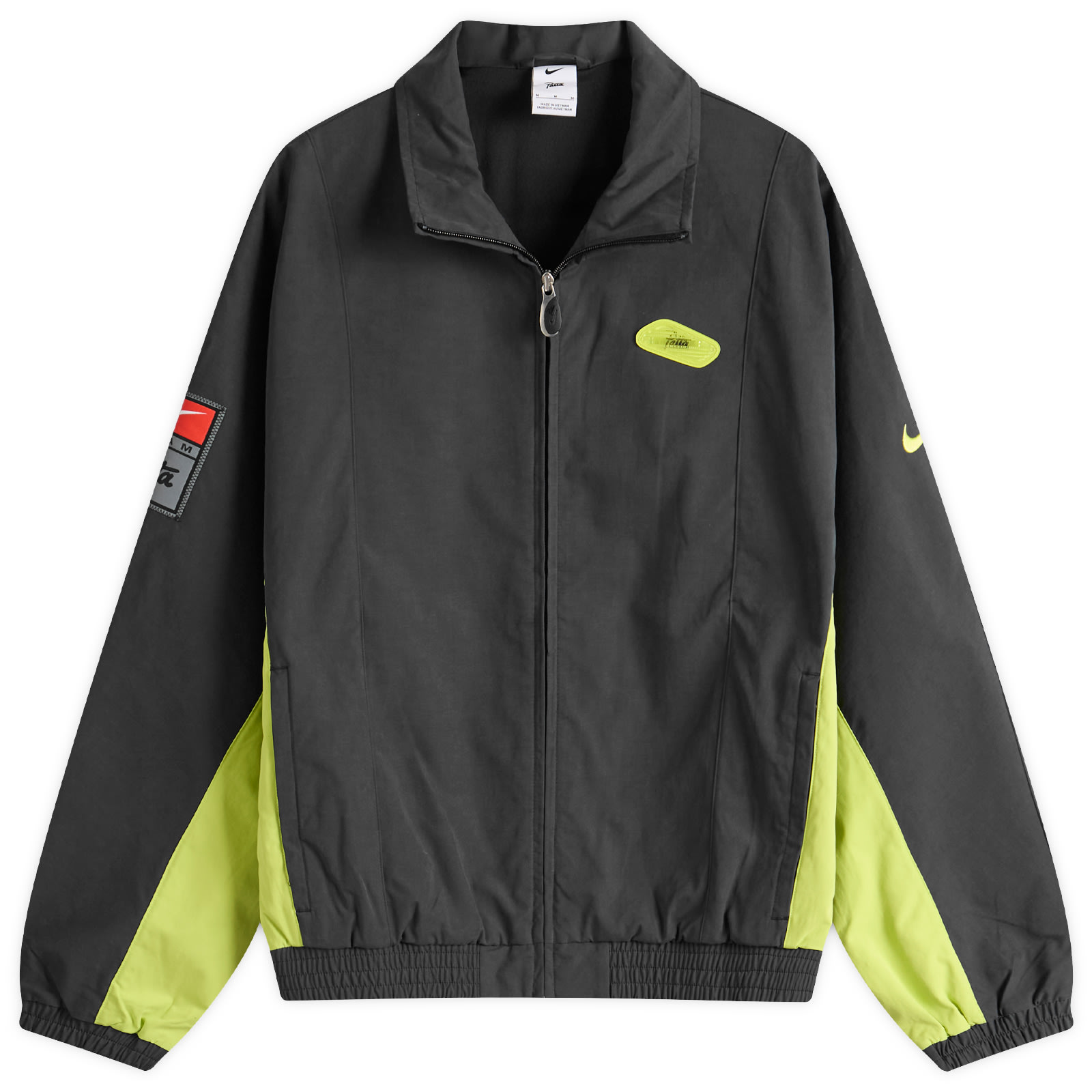 Nike x PATTA Track Jacket Black & Cyber | END. (US)