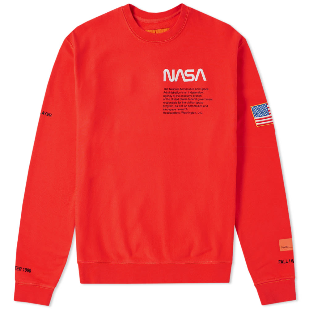 Heron preston nasa crewneck Clearance