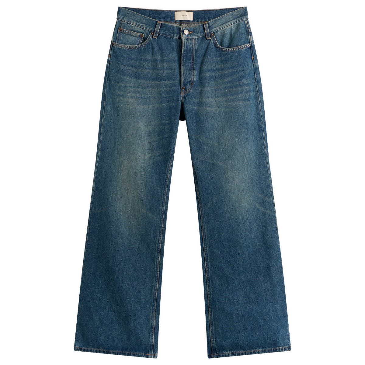 Jeanerica — Jeanerica Men's Appia Jeans in Tinta Verde, Size 33"