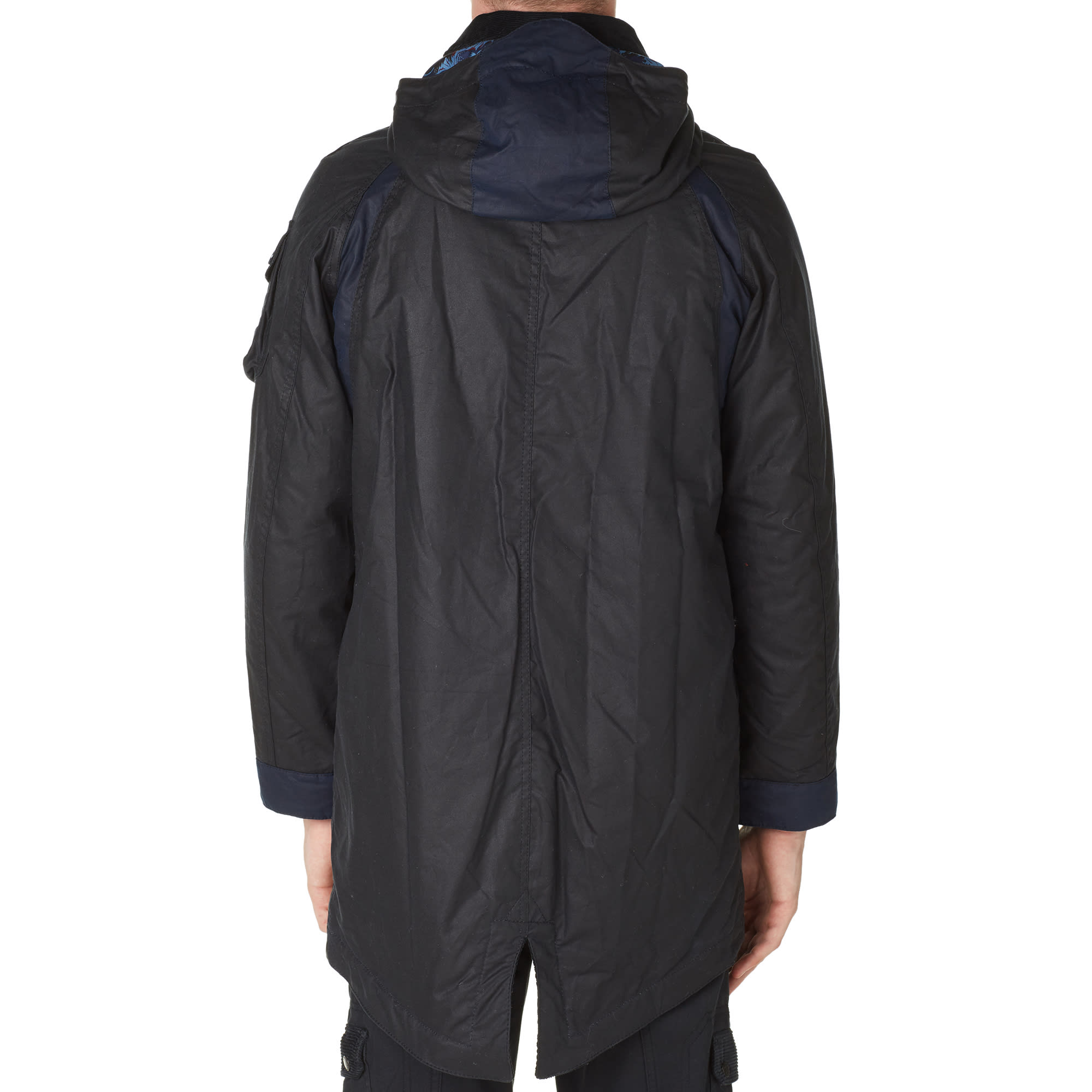 Barbour x White Mountaineering Bleakazuma Wax Jacket Navy | END. (US)