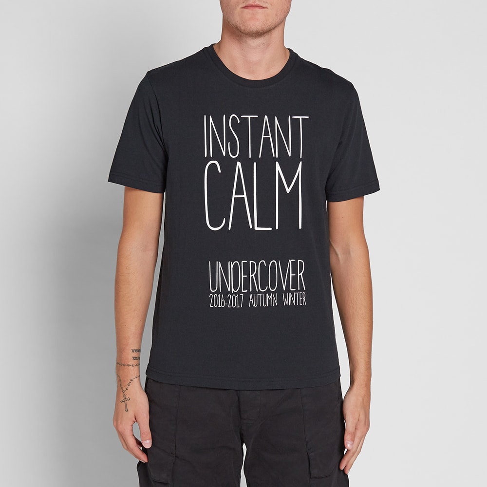 Undercover Instant Calm Tee Black | END. (AR)
