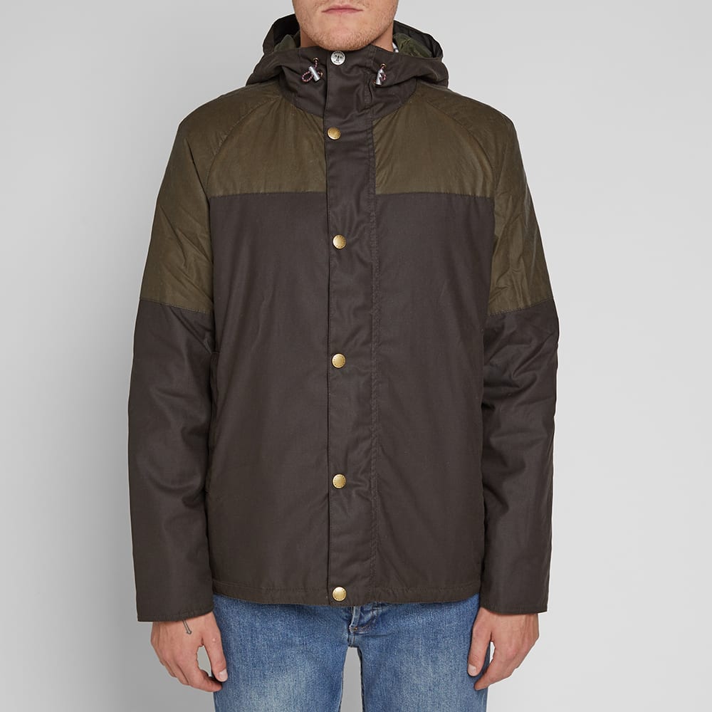 barbour beacon stybarrow waxed cotton jacket