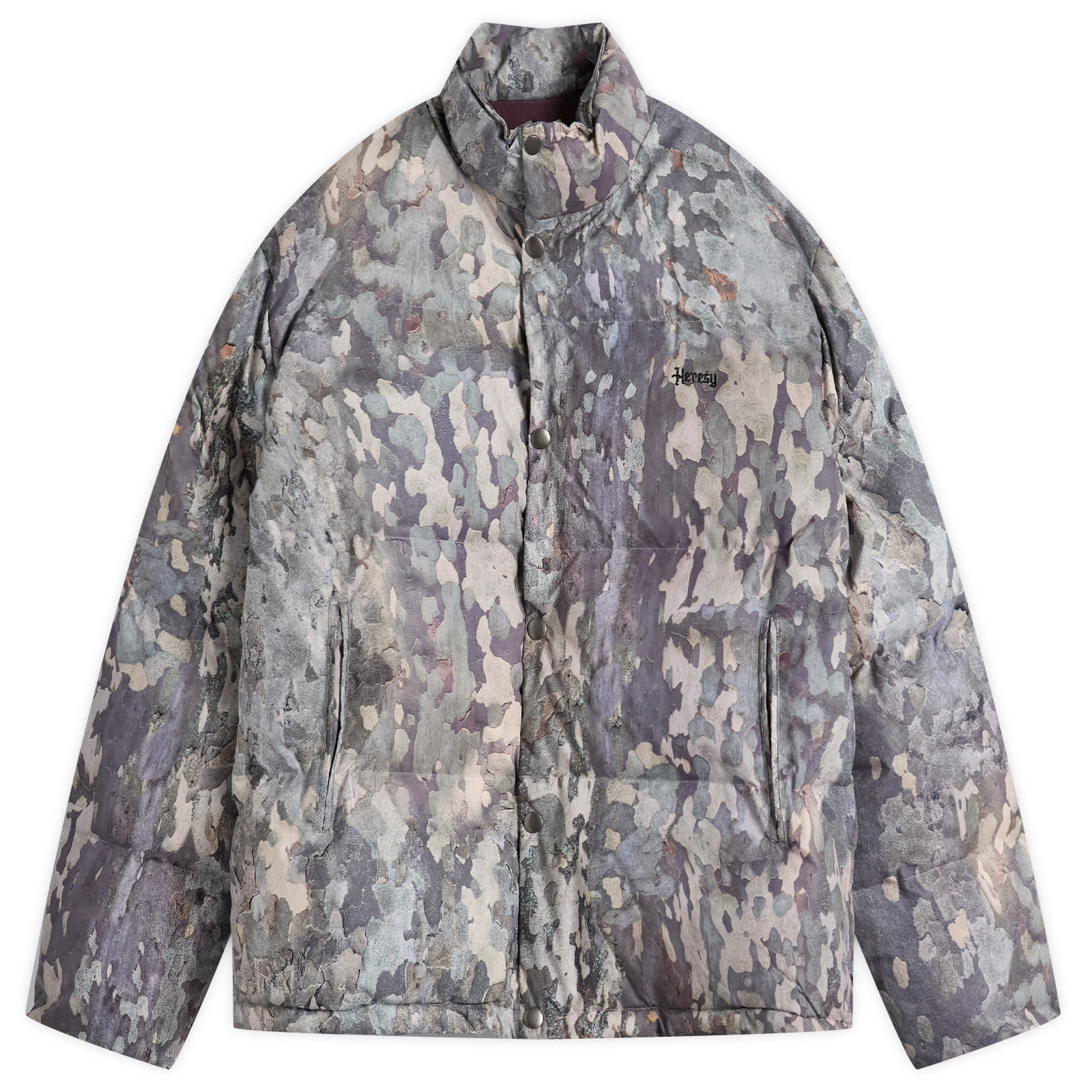 Heresy Men’s Bark Puffer Print