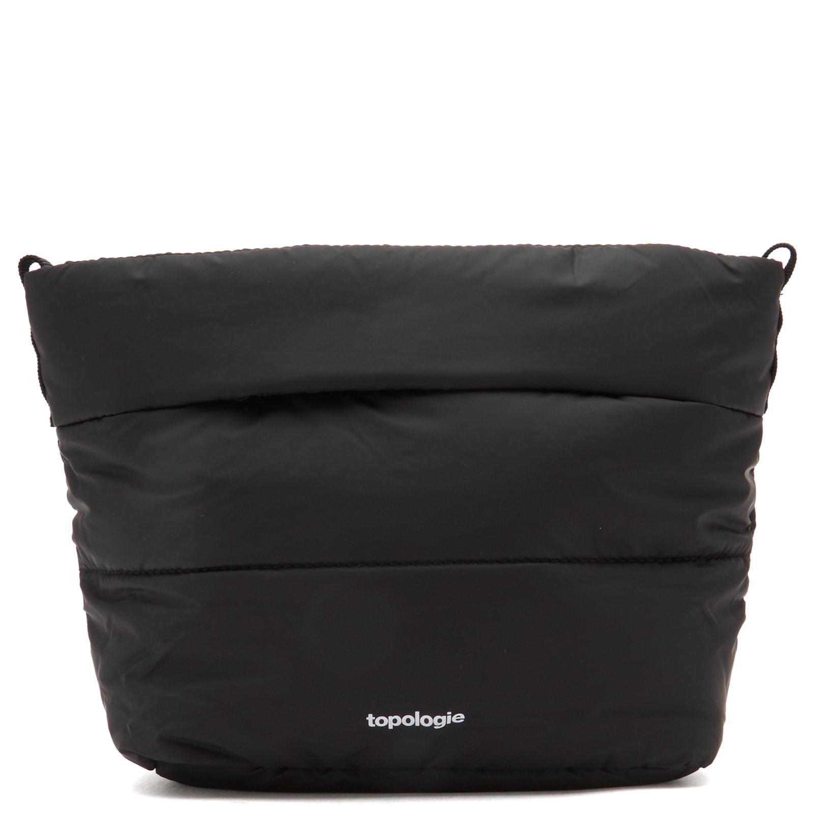 Topologie — Topologie Besace Sling Bag in Black Puffer