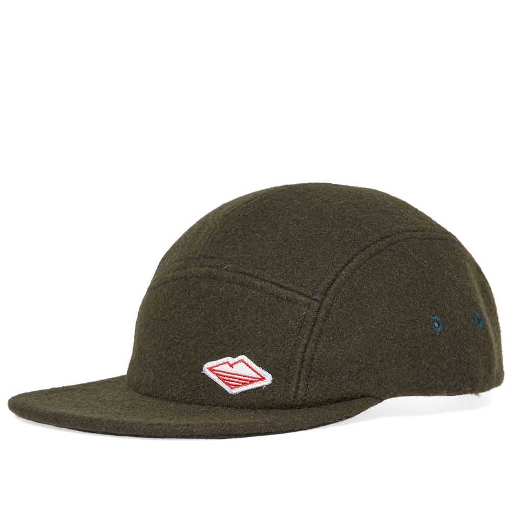 Battenwear Travel Cap Olive Melton Wool END.