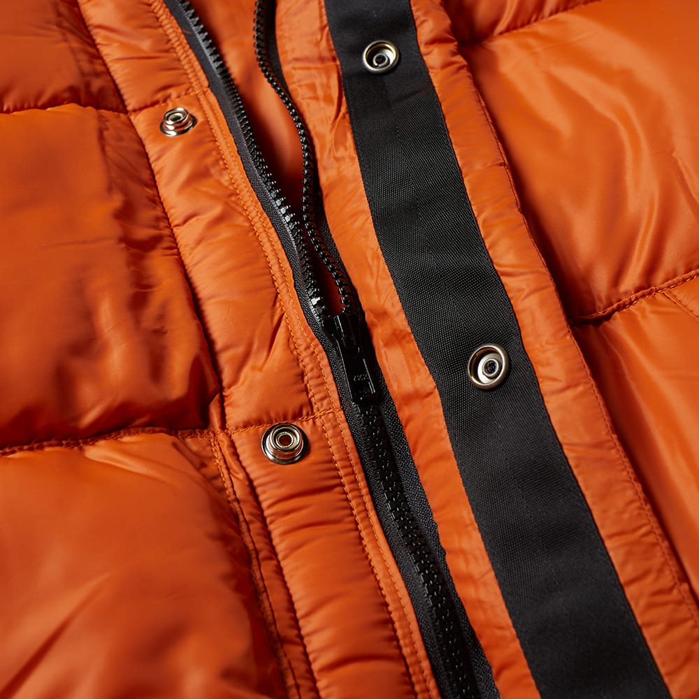 Très Bien x Crescent Down Works Hooded Puffer Jacket Orange | END.