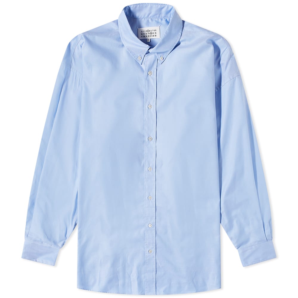 Maison Margiela Button Down Shirt Light Blue | END. (CA)
