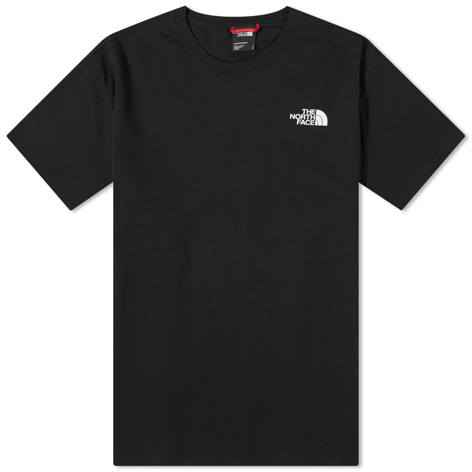 The North Face Vertical T-Shirt Tnf Black & Tnf White | END.