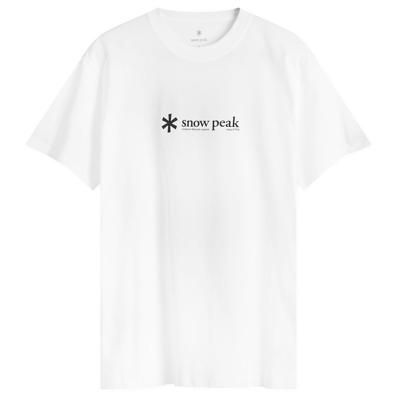 Snow Peak Logo T-Shirt White | END. (AR)