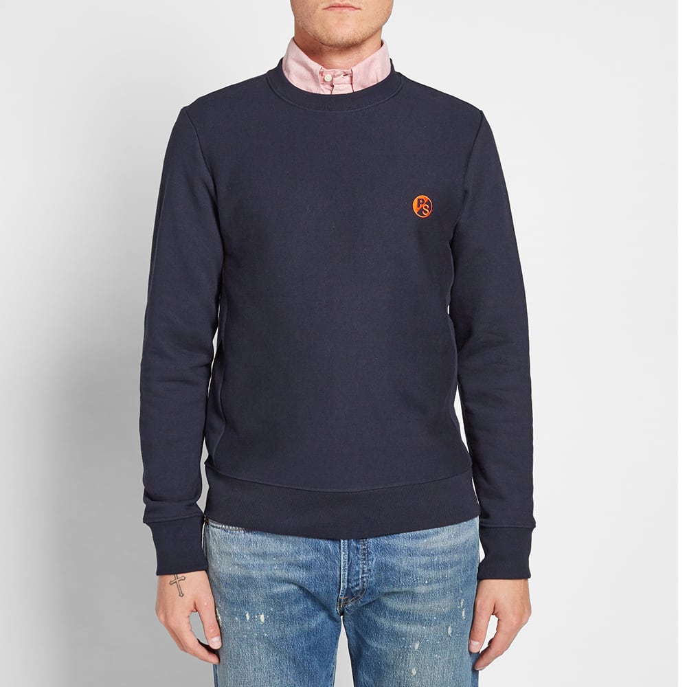 Paul Smith Pill Logo Crew Sweat Navy | END.