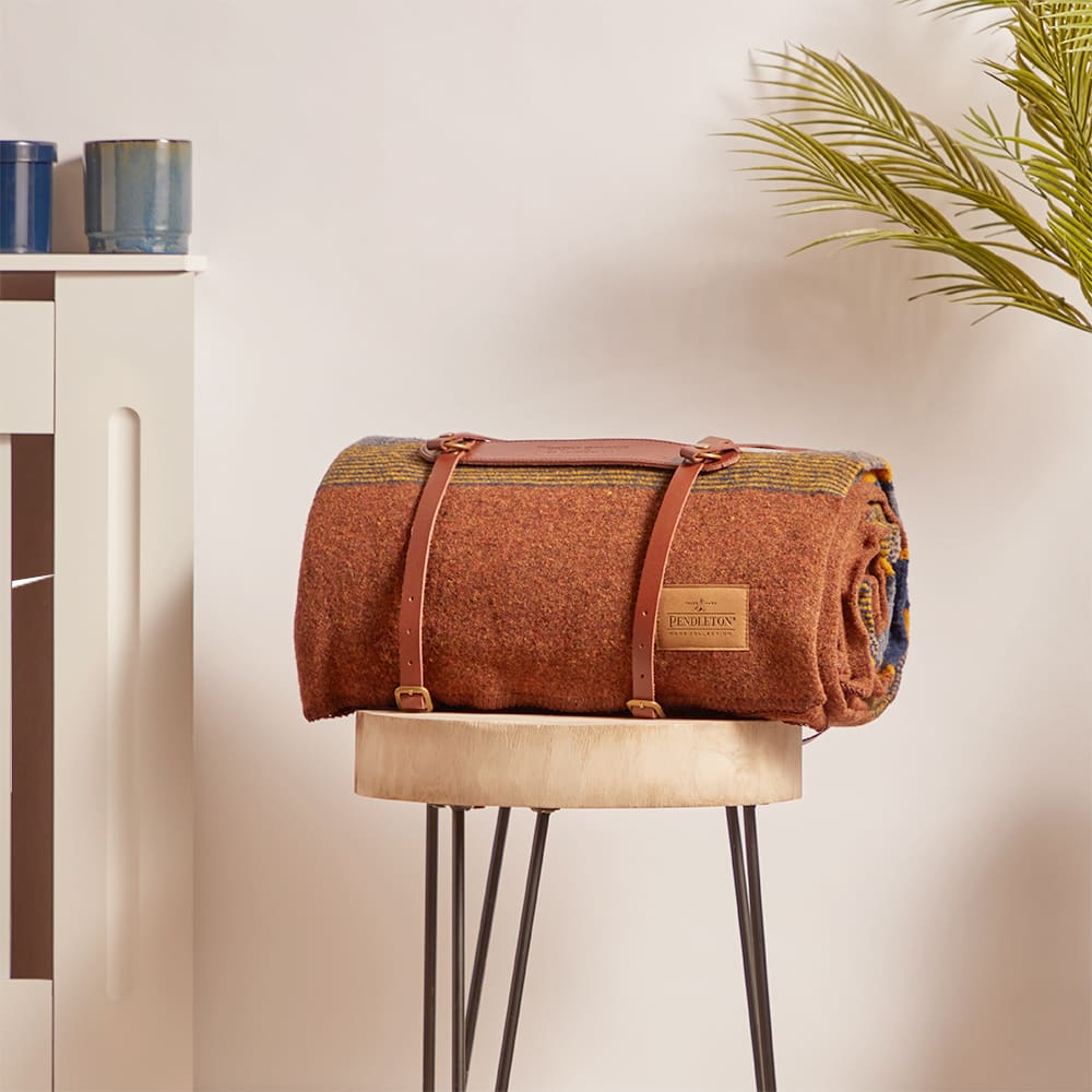 Pendleton Yakima Twin Wool Blanket with Carrier High Ridge END. (RU)