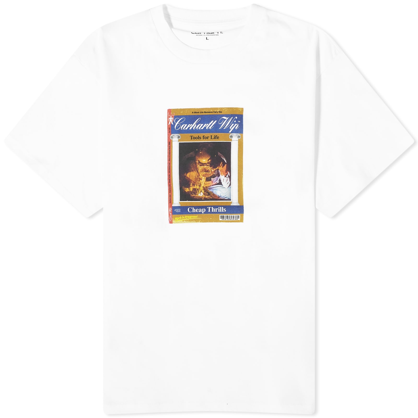 大人気★CARHARTT★S/S CHEAP THRILLS T-SHIRT(WHITE/追跡O) Carhartt WIP Cheap Thrills T-Shirt White | END. (JP)
