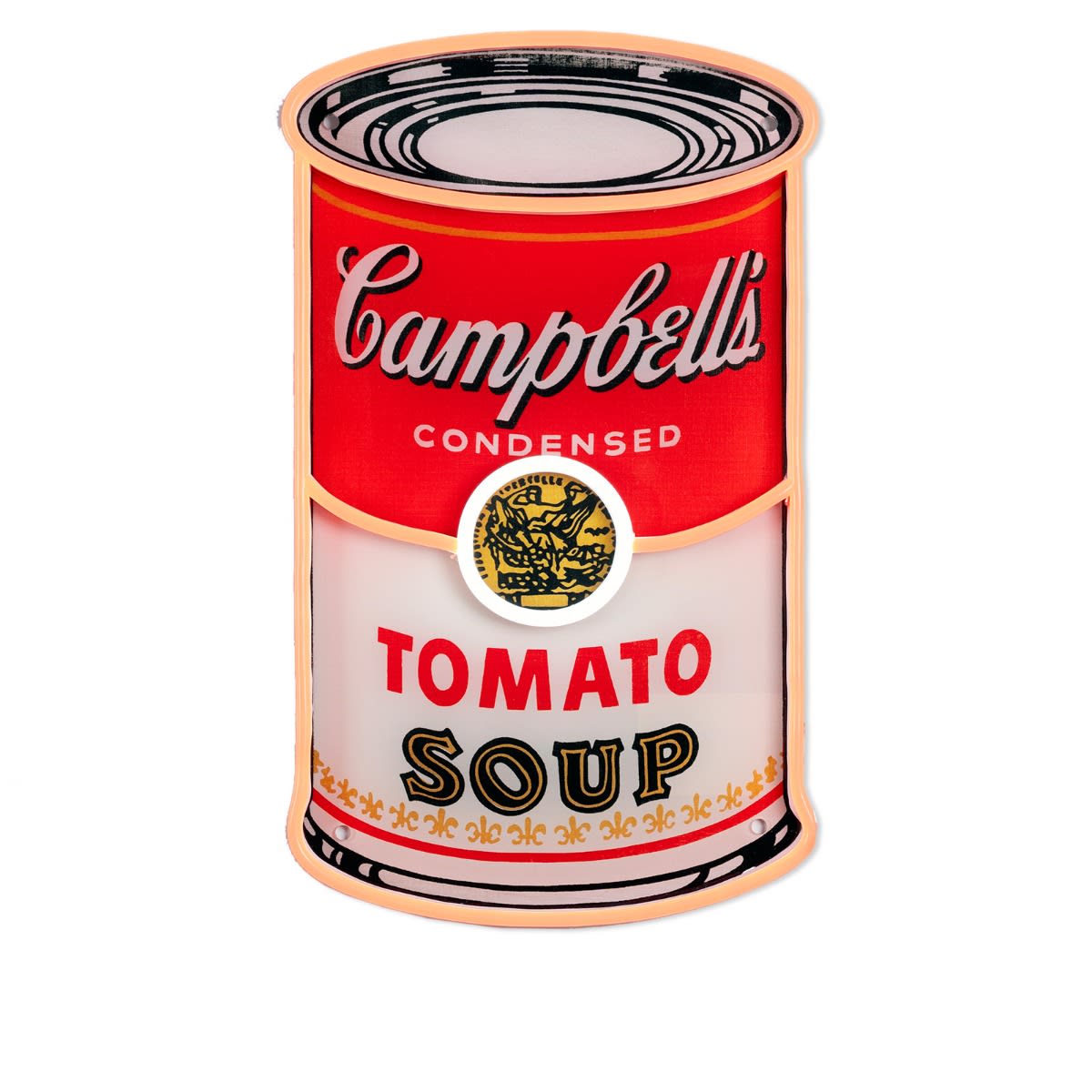 Yellowpop Unisex Red Campbell's By Andy Warhol Led Neon Sign