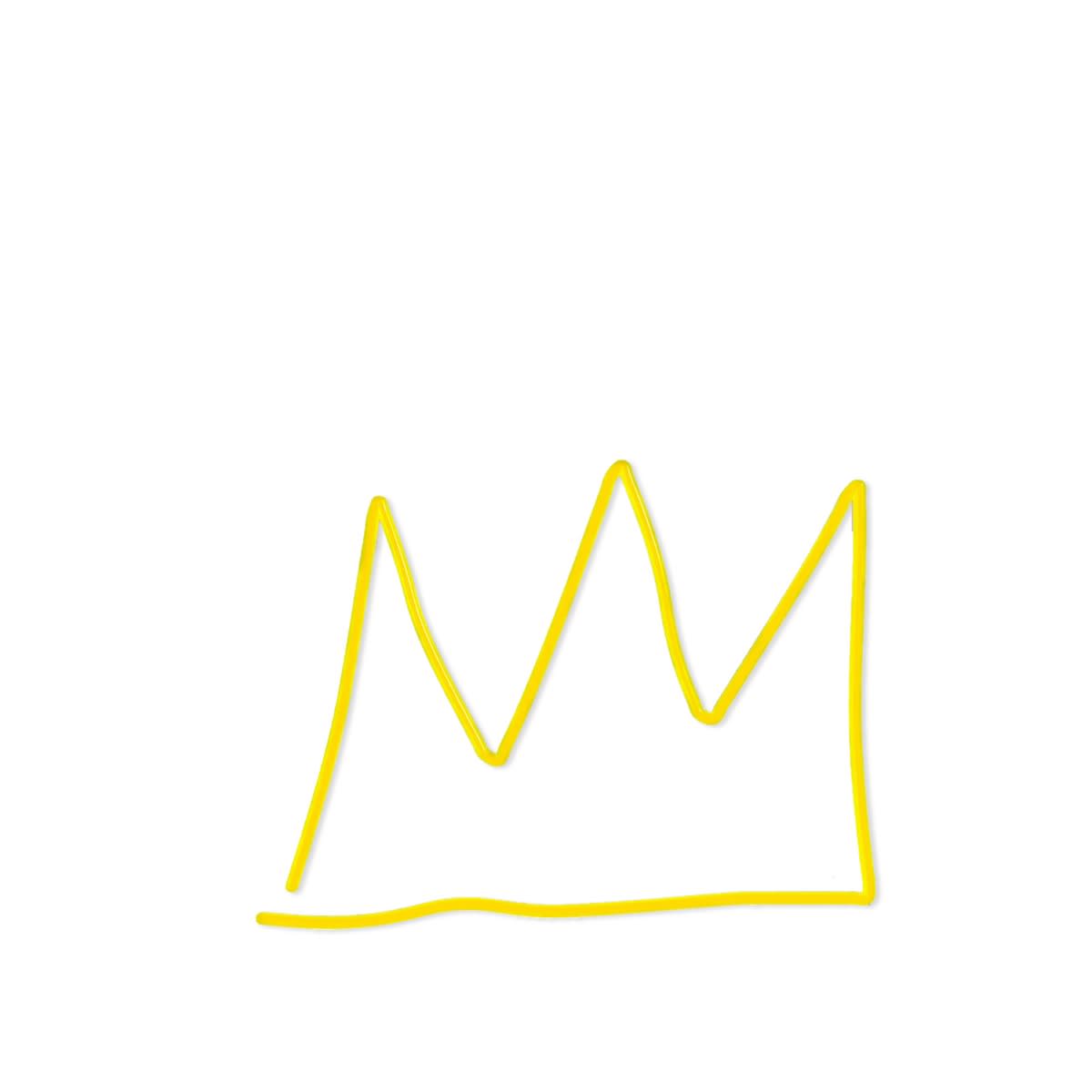 YELLOWPOP Crown by Jean Michel Basquiat LED Neon Sign Yellow Gold
