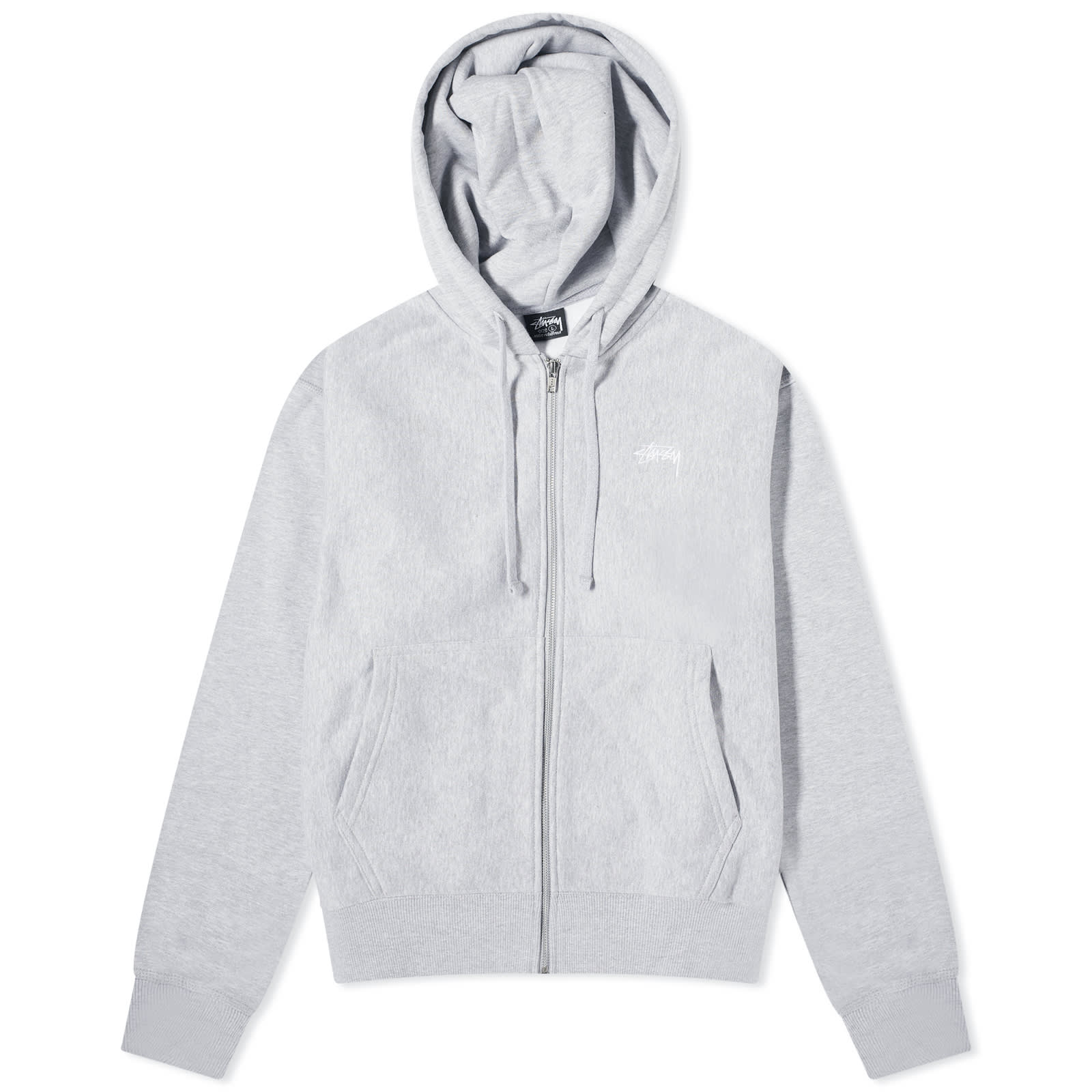 *新作アイテム22'* Stussy Stock Logo Hoodie Stussy Stock Logo Hoodie Grey Heather | END. (IS)