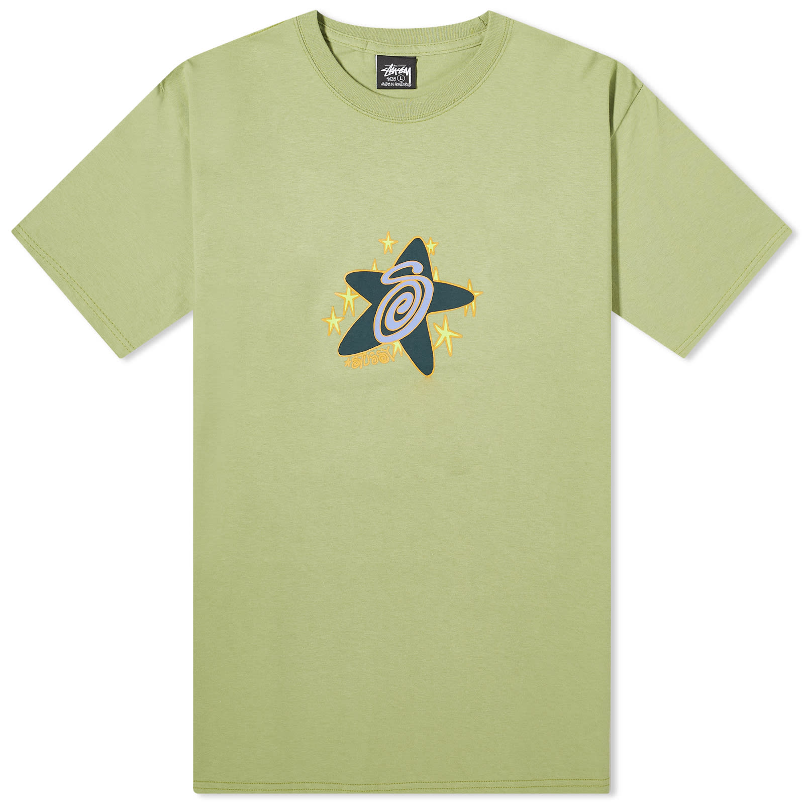 stussy ギャラクシーtシャツ Stussy Galaxy Logo Tee T-Shirt Moss Green L LARGE - NWT | eBay