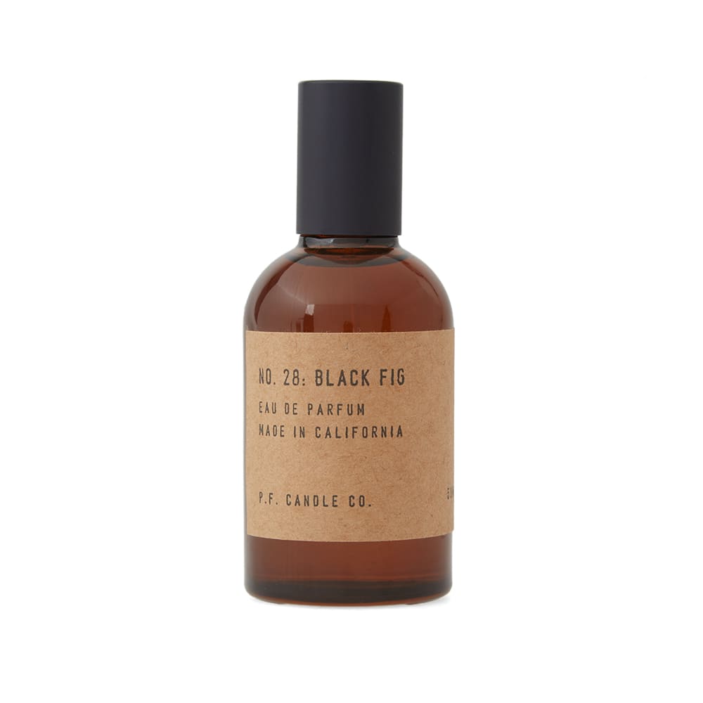 A scent of many facets, the P.F. Candle Co. Black Fig Eau de Parfum delivers a mysterious and compelling fragrance for both men and women. Fresh forest top notes blend with the core of spice clove and tobacco; all complementing the earthy base of patchouli and forest moss for a finish that’s rich and sophisticated.

50ml
Top Notes: Pine, Fir Needle, Cypress
Mid Notes: Spice Clove, Tobacco, Lavender, Mission Fig
Base Notes: Amber, Patchouli, Forest Moss

Due to shipping restrictions, we are unable to ship pressurised or flammable items to destinations outside of the EU. Please contact our customer service team at +44 (0)333 323 7728 or email info@endclothing.com for full details.