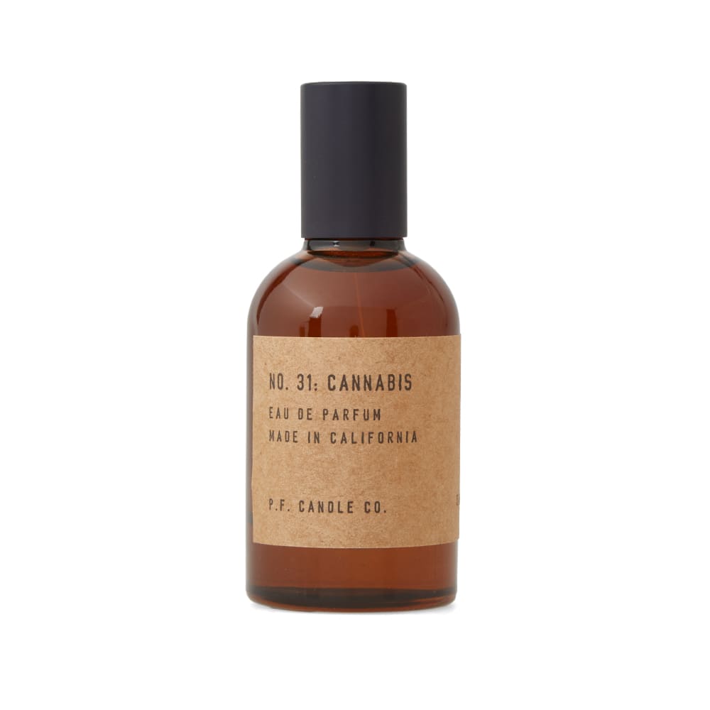 An experience that soothes the mind, P.F. Candle Co. introduce their cannabis-inspired fragrance in an Eau de Parfum. Celebrating the legalisation of the herb in California, the heady scent promises a sultry base built on sweet balsamic and leather, while the citrus-infused lemon notes bring an uplifting finish to imitate the calming feel of the real thing.

50ml
Top Notes: Spiced Cloves, Lemon, Cannabis Flower
Mid Notes: Rhubarb, Patchouli
Base Notes: Sweet Balsamic, Leather, Vetiver

Due to shipping restrictions, we are unable to ship pressurised or flammable items to destinations outside of the EU. Please contact our customer service team at +44 (0)333 323 7728 or email info@endclothing.com for full details.