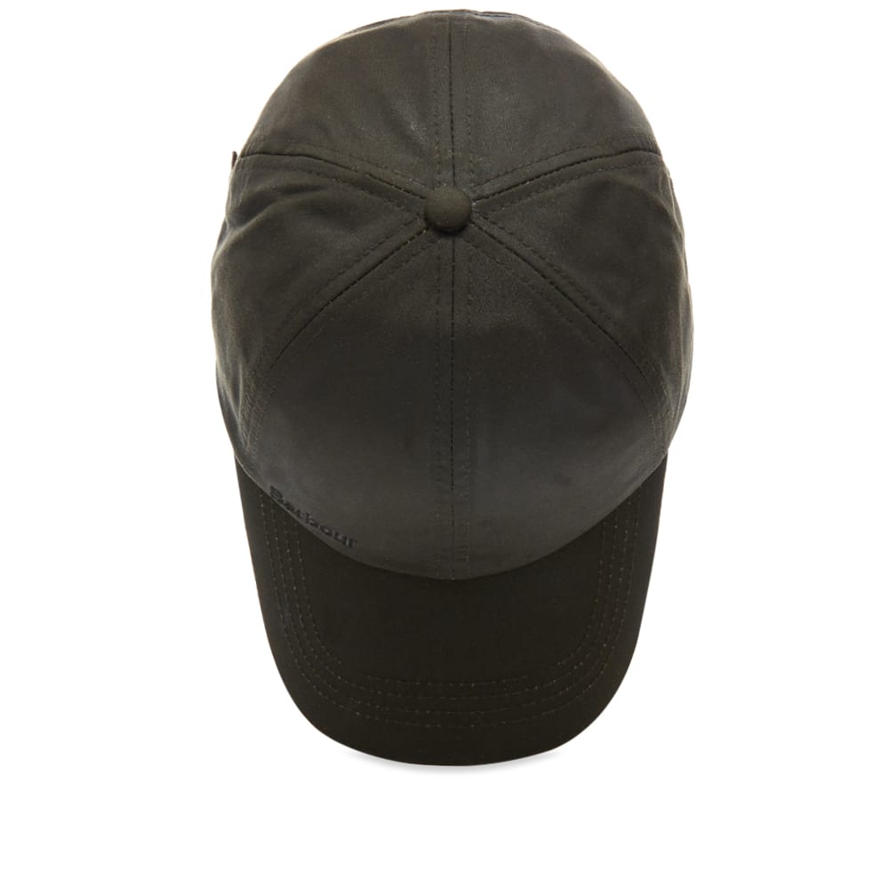 barbour wax sports cap