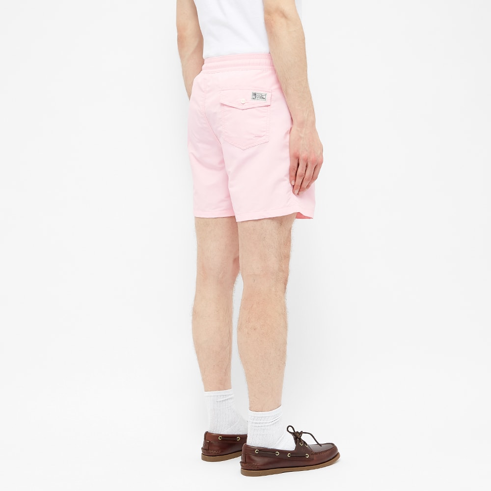 ralph lauren traveller swim shorts pink