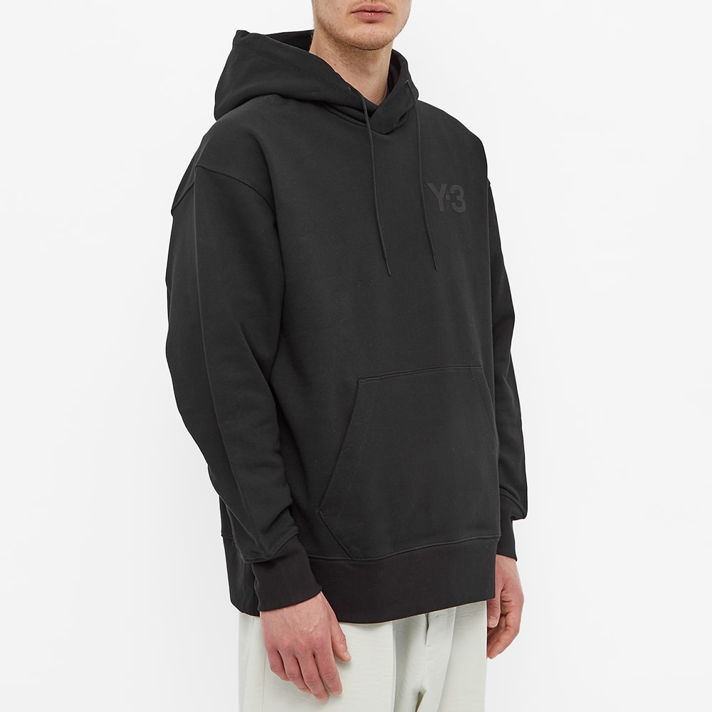 Y-3 Classic Chest Logo Hoodie Black | END.