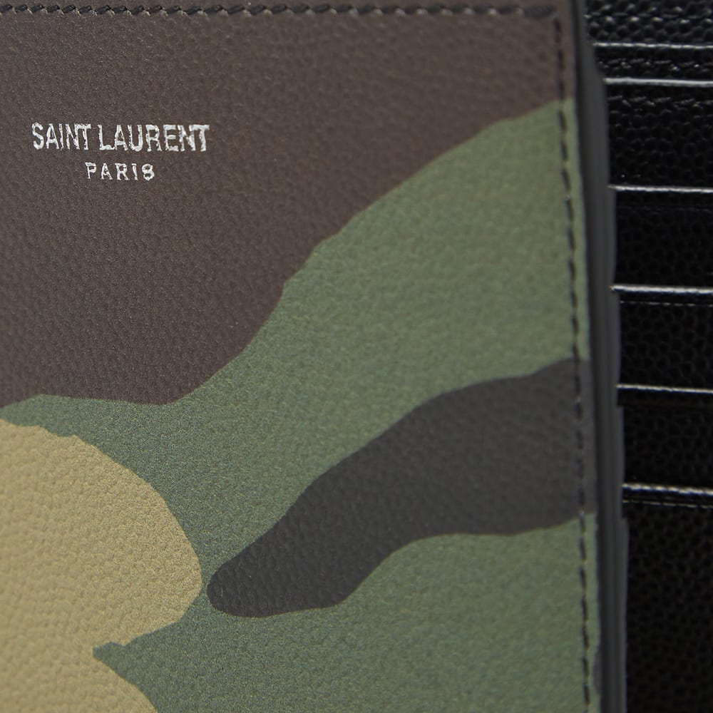 Saint laurent camo wallet Clearance