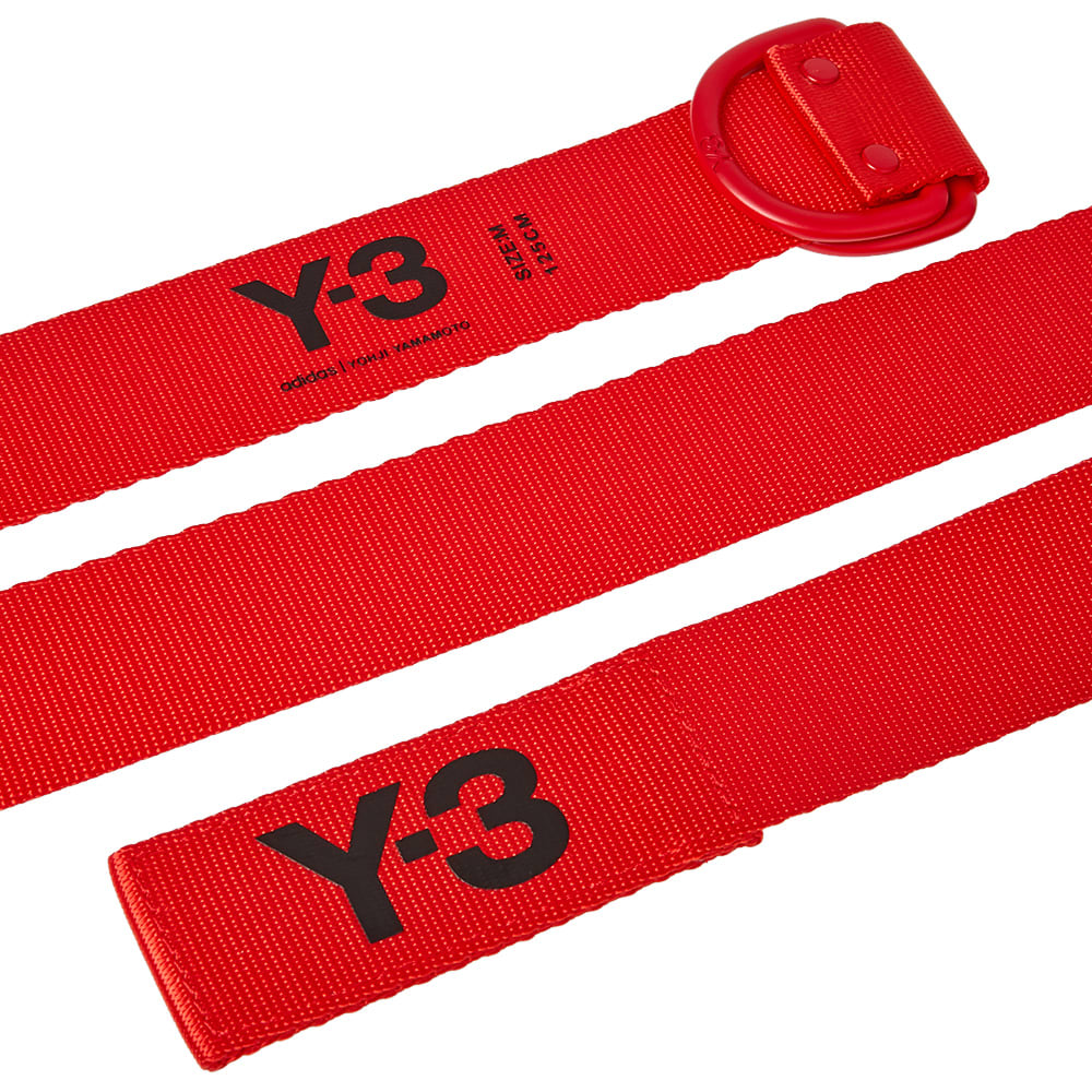 y3 belt red