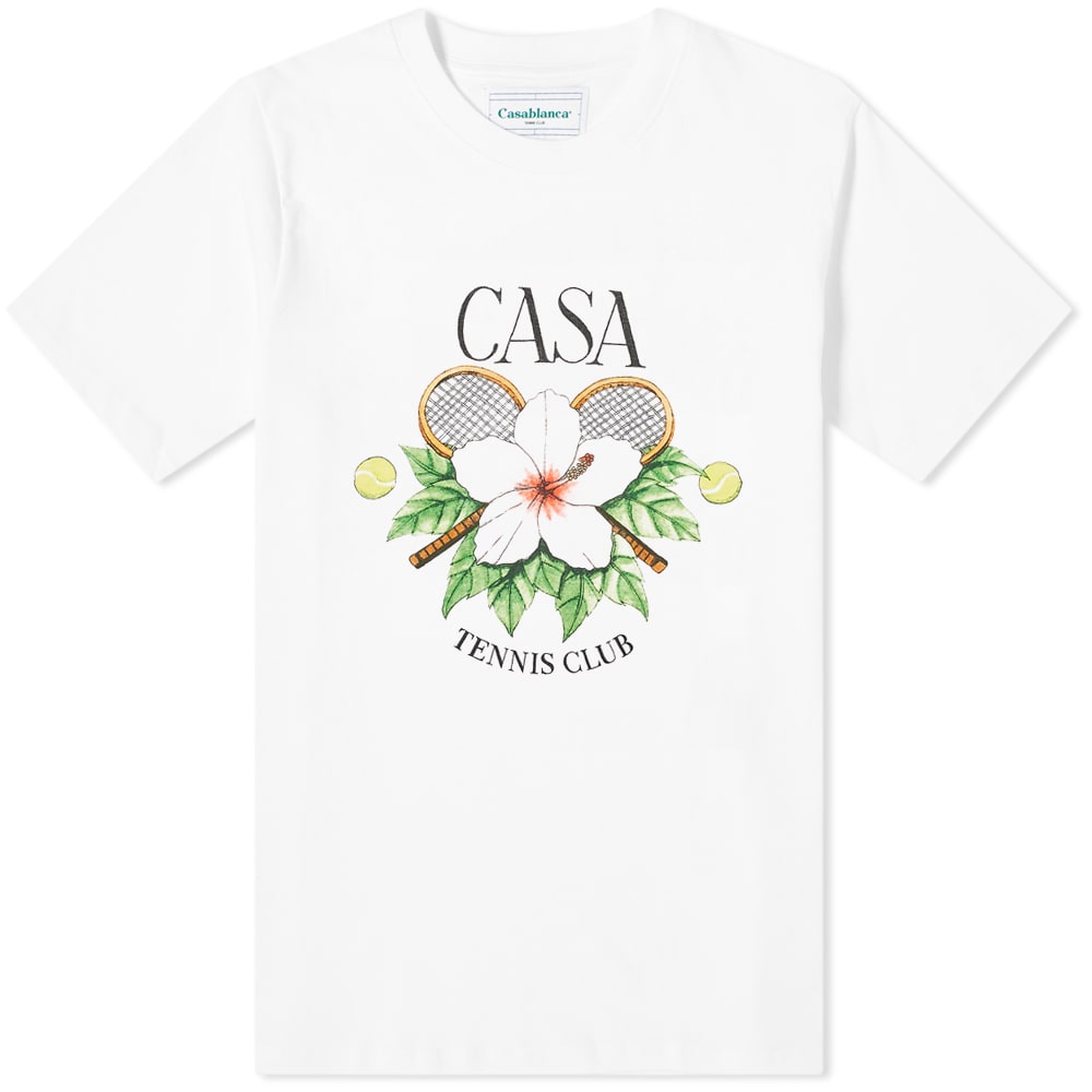 Casablanca Casa Tennis Club Tee White | END. (AU)