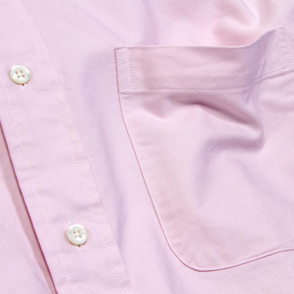 Thom Browne Classic Button Down Grosgrain Placket Shirt Pink Oxford ...